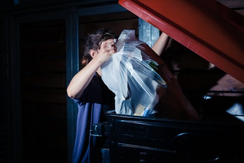 Residential recycling collection service in Peckham